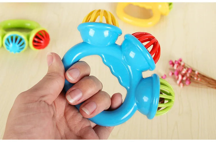 Baby Hand Rattle Ball Toy for Newborns 1-4 PCS