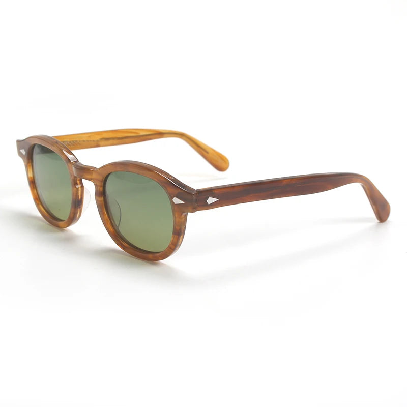 Fashion Polarized Sunglasses for Men- Johnny Depp Style UV400 Vintage Shades