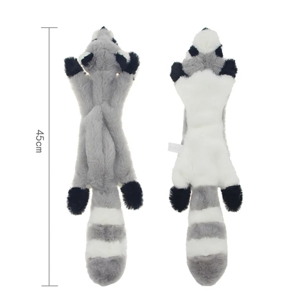 Funny Simulated Animal Plush Squeaky Dog Toy – Stuffingless Chew Toy for Dogs