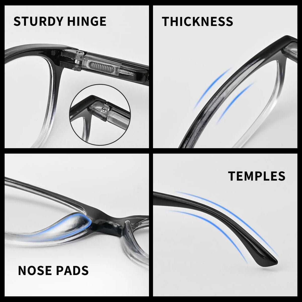 Multifocal Reading Glasses for Women and Men