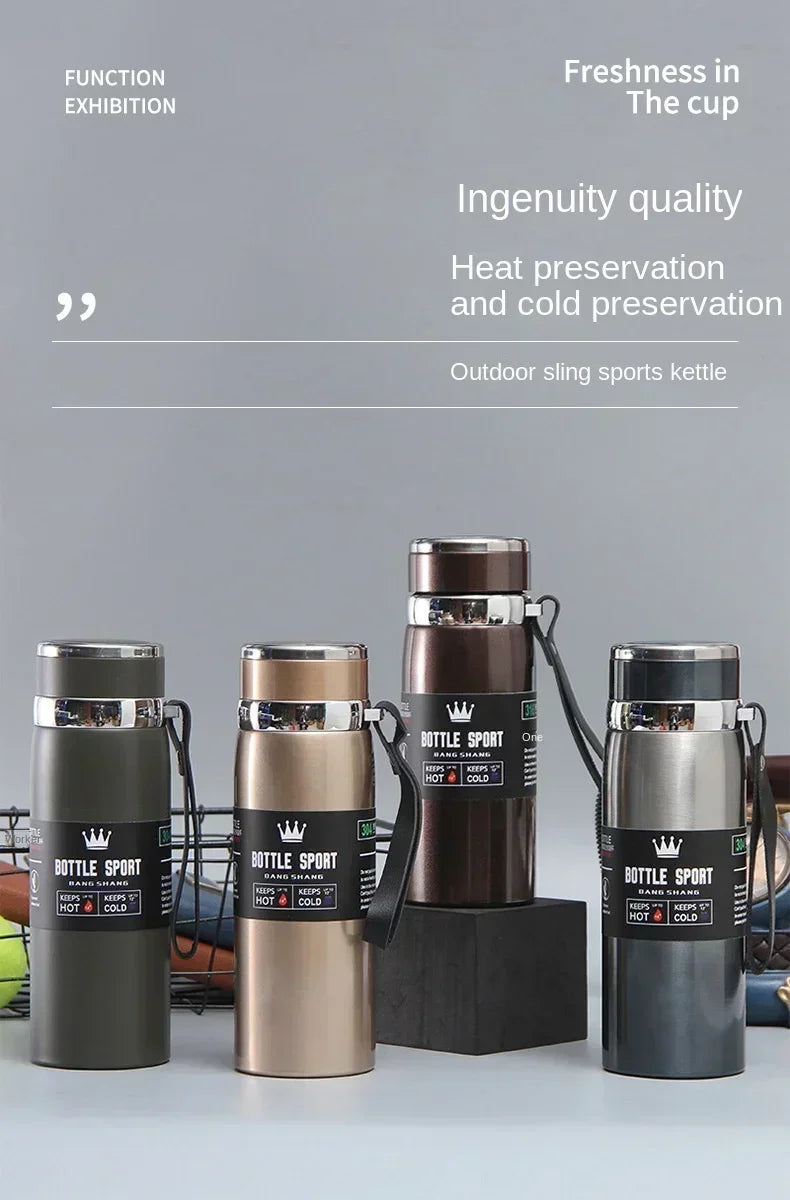 800ML Double - Wall Stainless Steel Insulted Water Bottle