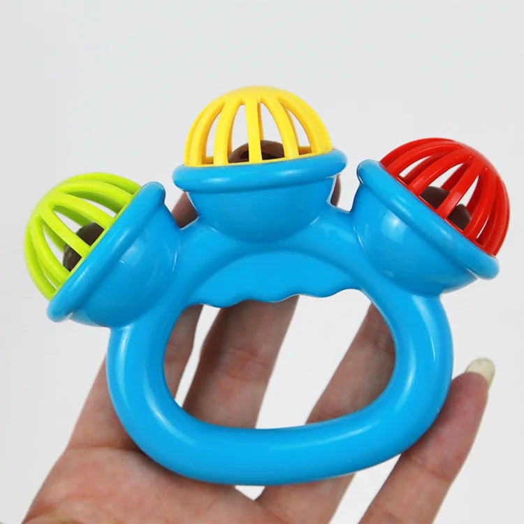 Baby Hand Rattle Ball Toy for Newborns 1-4 PCS