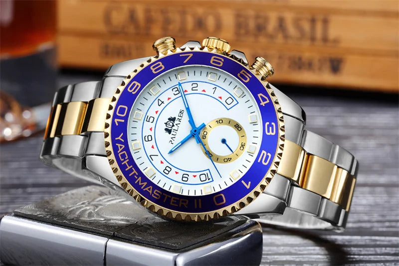 Luxury Automatic Mechanical watch for Men Stainless Steel