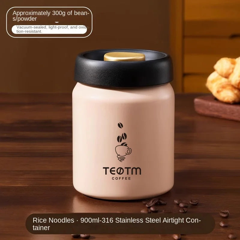Stainless Steel Vacuum Coffee Storage Container