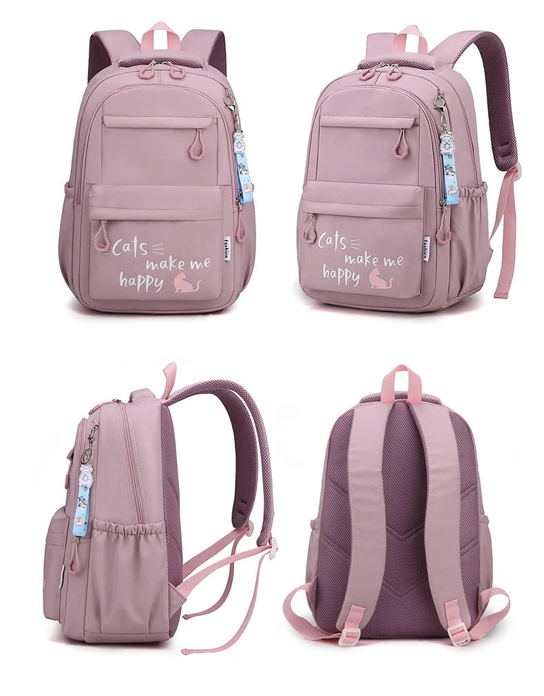 Backpack School Bag- Large Capacity Backpack for Kid's & Student