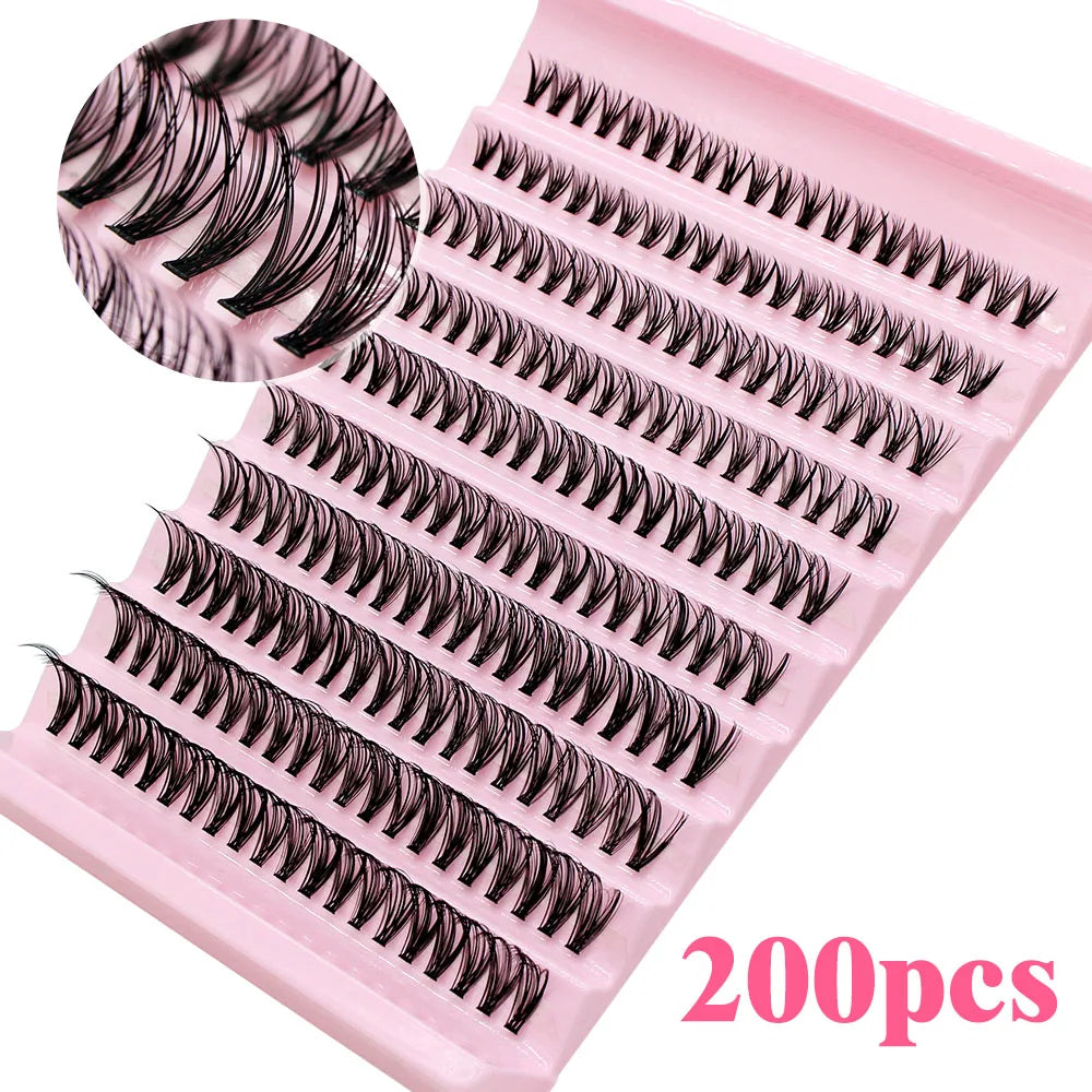 Big Capacity DIY Cluster Lashes 8-16mm