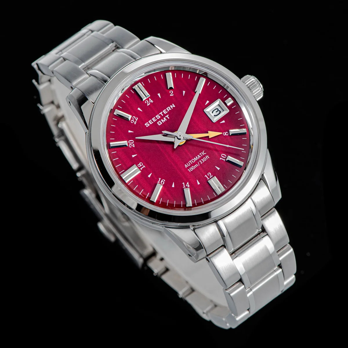 SEESTERN GMT Men of Watch Automatic NH34 Movement