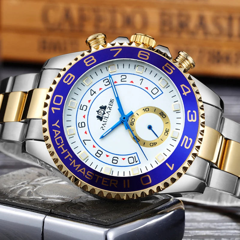 Luxury Automatic Mechanical watch for Men Stainless Steel