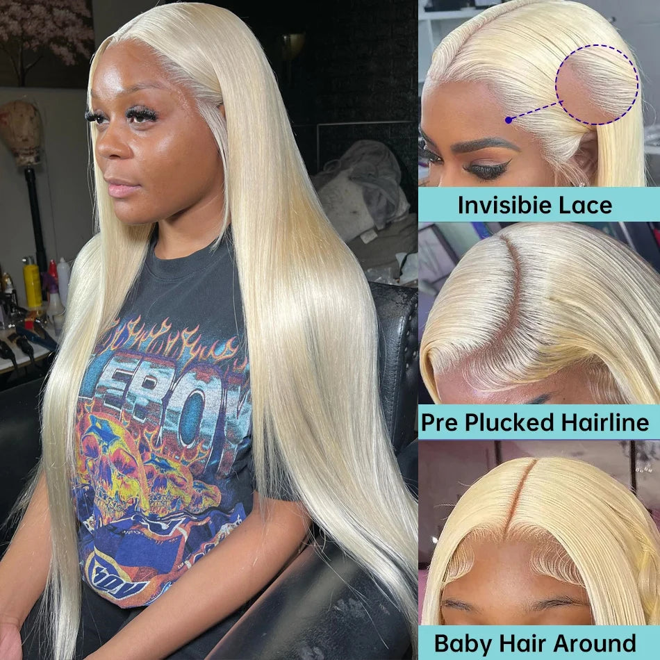 Body Wave Glueless Wig 100% Brazilian Remy Human Hair 4x4& %x5 Lace 180 & 200 Density 18- 38 Inches