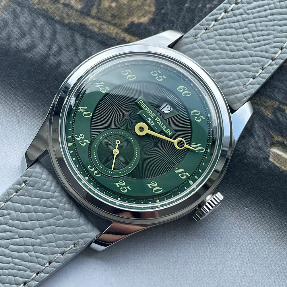 Pierre Puline Jumping Hour Men's Watch -Unique Dita, Premium Stlye